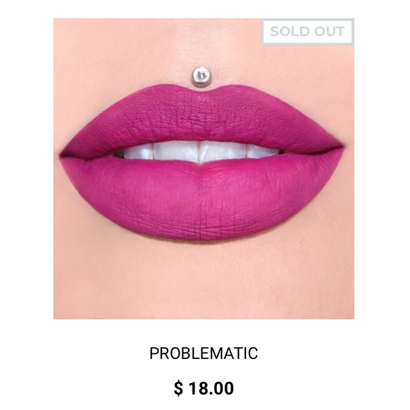 “PROBLEMATIC” JEFFREE STAR VELOUR LIQUID LIPSTICK! - Picture 3 of 8